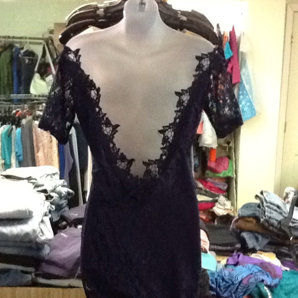 Blue Lacy Dress ( LAST ONE!!) - Picture 2 of 3